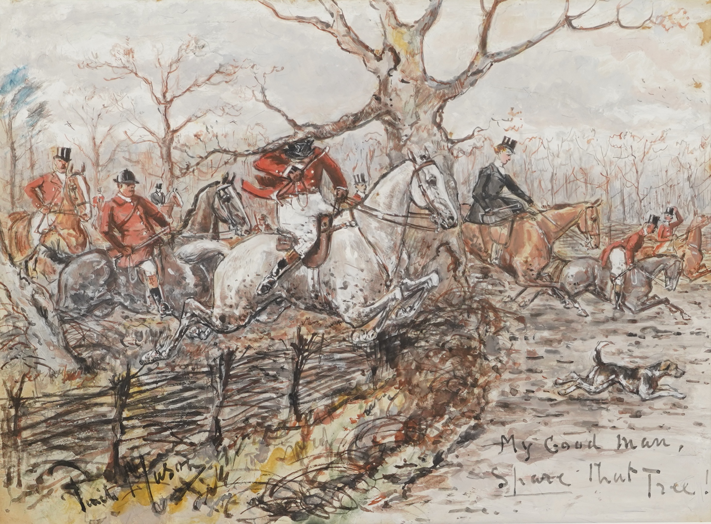 George Finch Mason (1850-1915), 'Old Days with the O.B.H.'